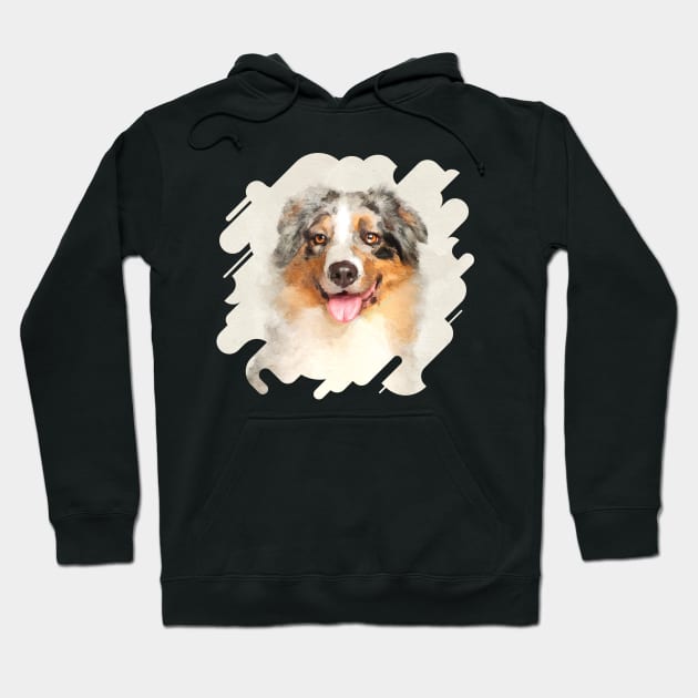 Australian Shepherd Hoodie by Nartissima